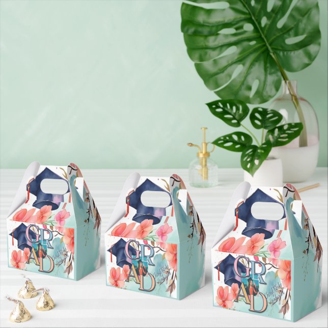 Aquarellbilder-Abschluss Geschenkschachtel (Zahlreiche)