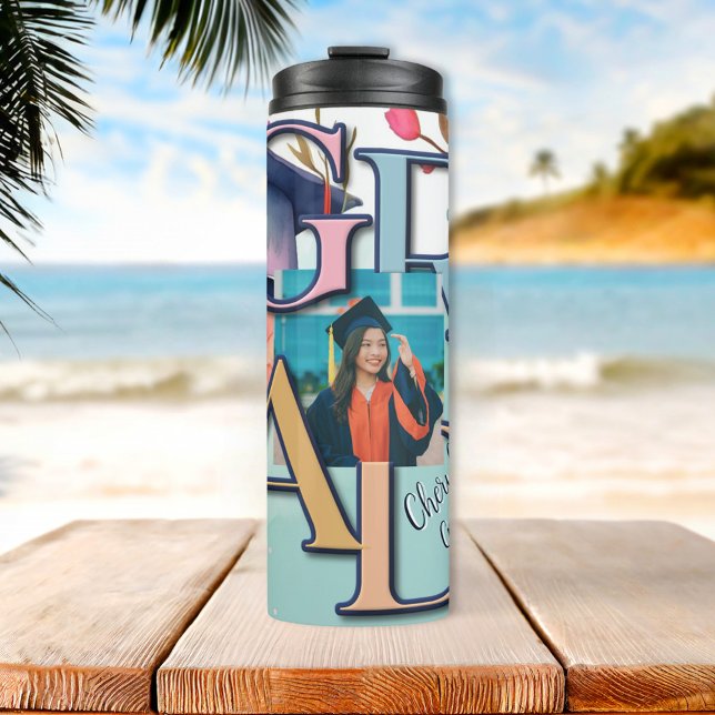 Aquarellbilder-Abschluss Thermosbecher (Von Creator hochgeladen)