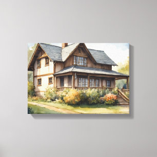 Aquarellbilder Art#8 Canvas drucken Leinwanddruck