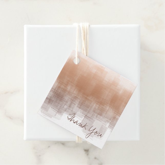 Aquarellbilder Danke Clay ID774 Geschenkanhänger (Beispiel)