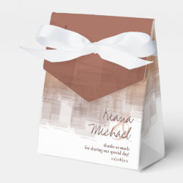 Aquarellbilder Danke Clay ID774 Geschenkschachtel