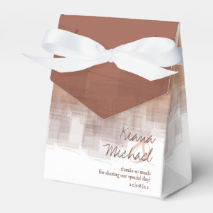 Aquarellbilder Danke Clay ID774 Geschenkschachtel