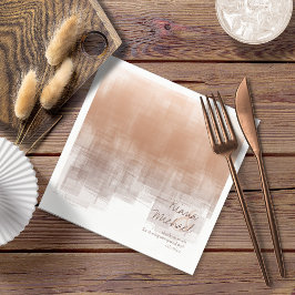 Aquarellbilder Danke Clay ID774 Serviette