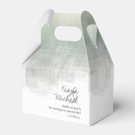 Aquarellbilder Danke Sage V2 ID774 Geschenkschachtel