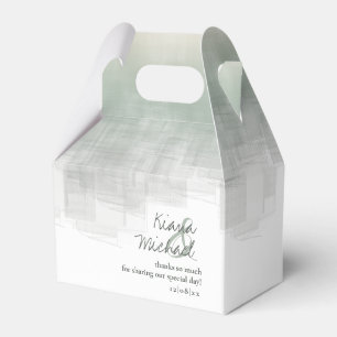 Aquarellbilder Danke Sage V2 ID774 Geschenkschachtel