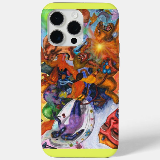 Aquarellbilder Eros Ristorante da Valentino Case-Mate iPhone Hülle (Rückseite)