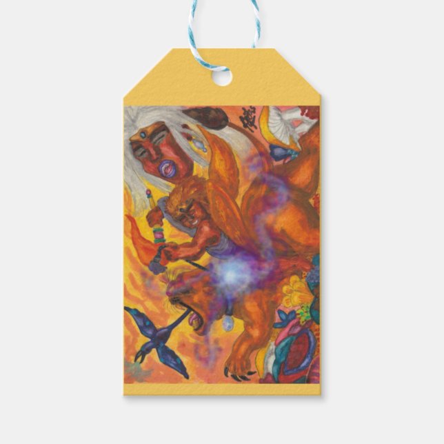 Aquarellbilder Eros Ristorante da Valentino Geschenkanhänger (Vorderseite)