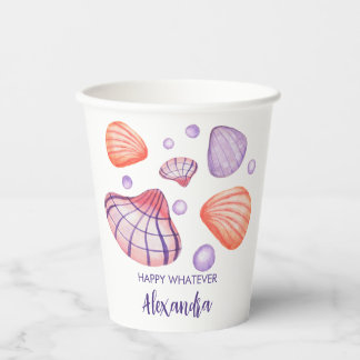 Aquarellbilder für Papieraufnahmen Pappbecher