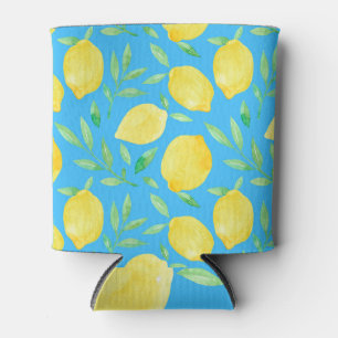 Aquarellbilder - Nahtloses Design Dosenkühler