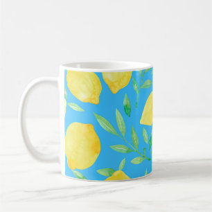 Aquarellbilder - Nahtloses Design Kaffeetasse