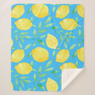 Aquarellbilder - Nahtloses Design Sherpadecke
