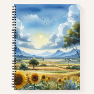 Aquarellbilder Notizbuch
