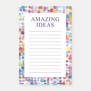 Aquarellbilder Phantastische Ideen Post-it Klebezettel