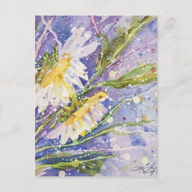 Aquarellbilder Postkarte (Vorderseite)