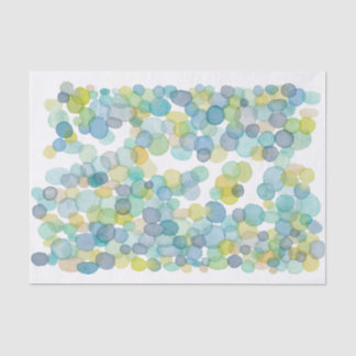Aquarellblasen Kunst Druckpapier Seidenpapier