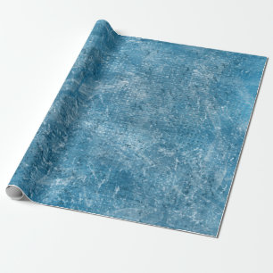 Aquarellblau Geschenkpapier