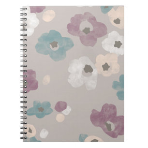 Aquarellbloms Journal - Taupe Notizblock