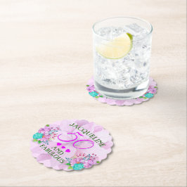 Aquarellblume 50 und fabelhaft untersetzer