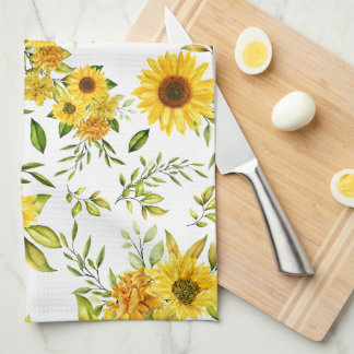 Aquarellblume 8 geschirrtuch