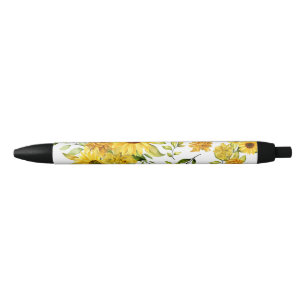 Aquarellblume 8 kugelschreiber