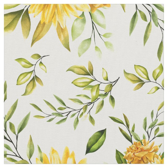 Aquarellblume 8 stoff (Nahaufnahme)