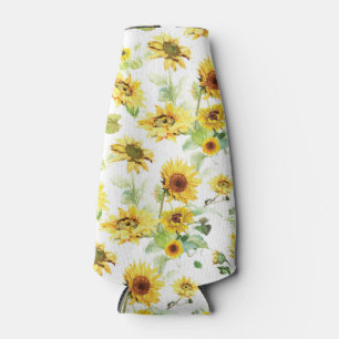 Aquarellblume Flaschenkühler