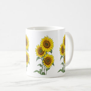 Aquarellblume Kaffeetasse