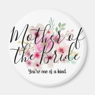 Aquarellblume MUTTER DES BRIDE-Brautparty Magnet