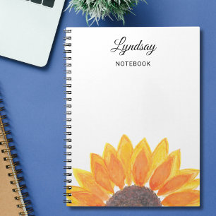 Aquarellblume Notizblock