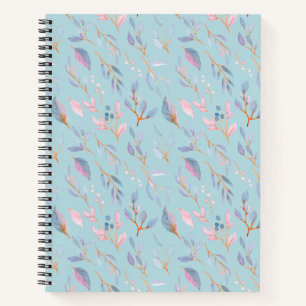 Aquarellblume Notizbuch