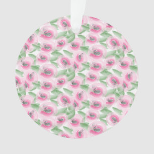 Aquarellblume Ornament