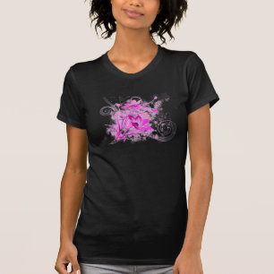 Aquarellblume T - Shirt