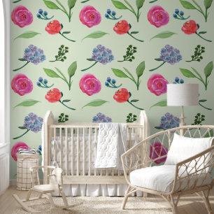 Aquarellblume Tapete