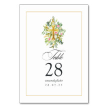 Aquarellblume Taufe/Christening/Dedication