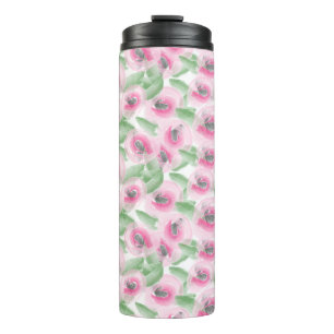 Aquarellblume Thermosbecher