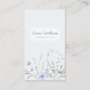 Aquarellblume Visitenkarte
