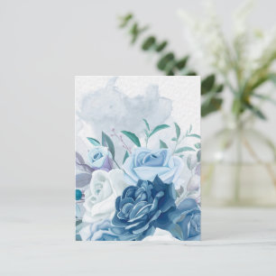 Aquarellblumen 8 postkarte