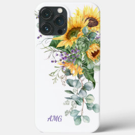 Aquarellblumen Eukalyptus Lavender Floral C Case-Mate iPhone Hülle