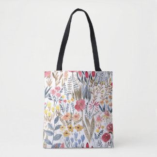 Aquarellblumen, lebendiges, nahtloses Patter