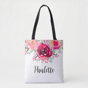 Aquarellblumen Personalisiert