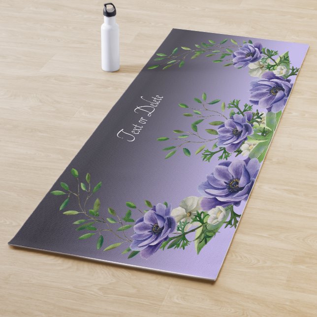 Aquarellblumen Yoga Mat Yogamatte (Beispiel)