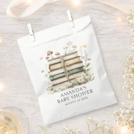 Aquarellblütendusche Geschenktütchen