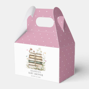 Aquarellblütendusche Rosa Geschenkschachtel