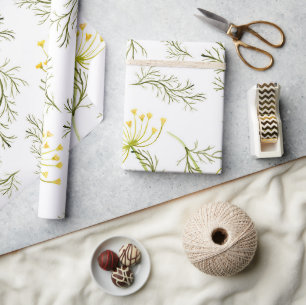 Aquarellblütenpapier Geschenkpapier