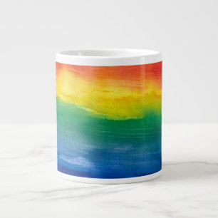 Aquarellbogen Große Tasse