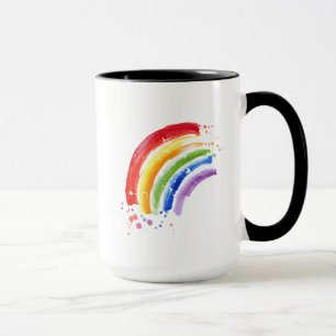 Aquarellbogen Tasse