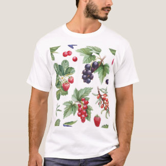 Aquarellbrände - Illustration Nahtloses Muster T-Shirt