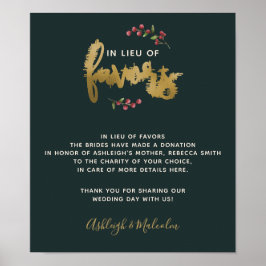 Aquarellbrände in Gewürzform Poster