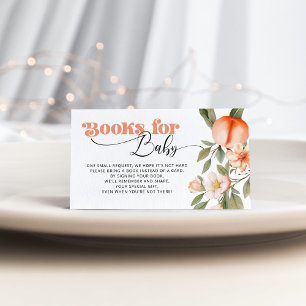 Aquarellbücher für Babytickets Begleitkarte