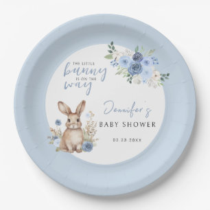 Aquarellbunny Osterbaby Dusche Papier Teller